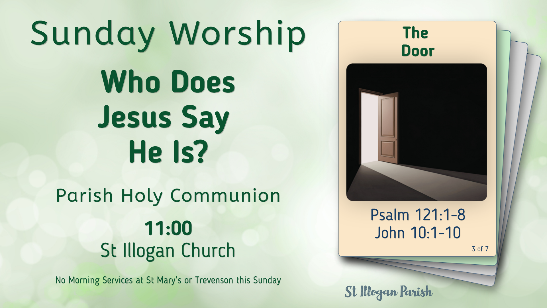 Who Does Jesus Say He Is